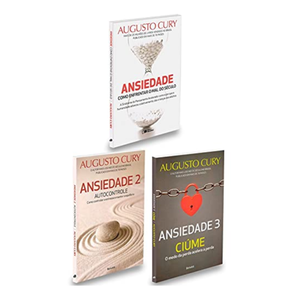 Kit Ansiedade 3 Volumes