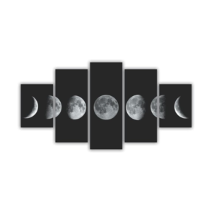 Quadros Decorativos MDF - Fases da Lua