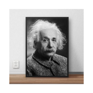 Quadro/Poster Com Moldura - Albert Einstein