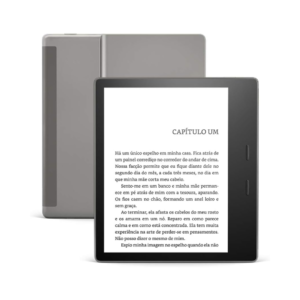 Kindle Oasis 32GB - Com tela de 7" e botões para troca de páginas - Cor Grafite