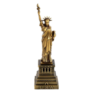 Estátua da Liberdade - Retrô - Bronze - 25cm